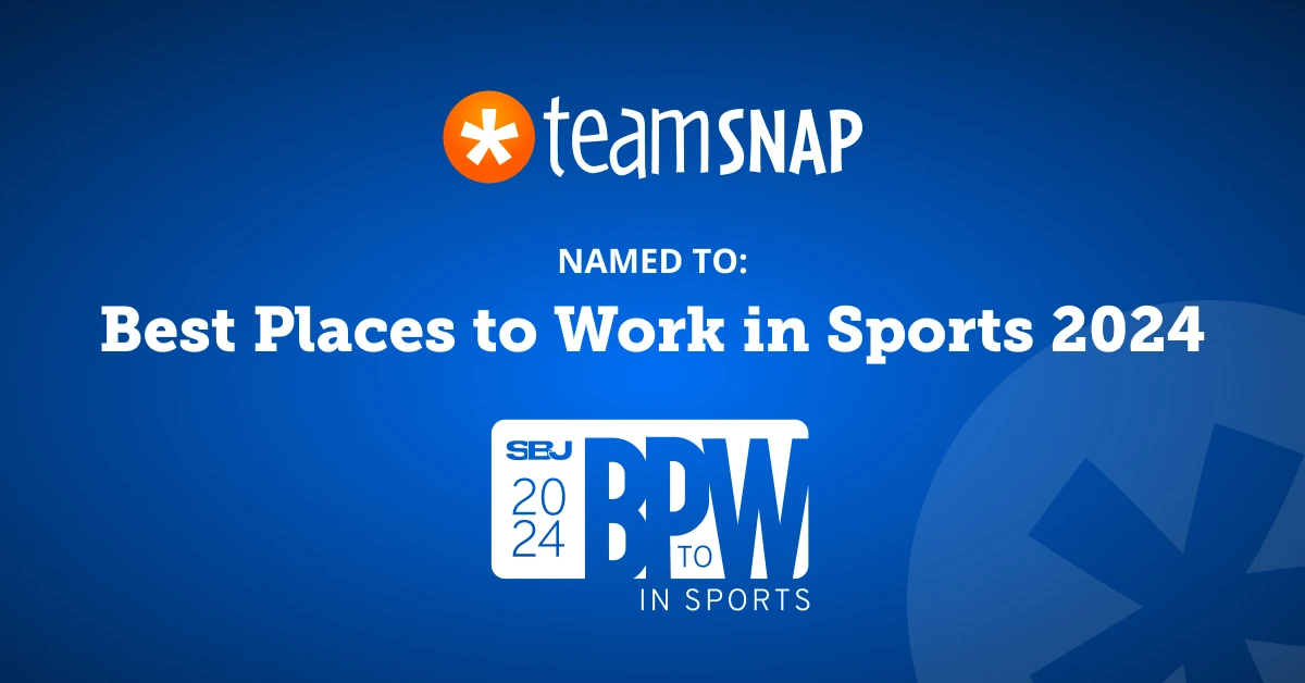 TeamSnap Named to SBJ’s Best Places to Work in Sports in 2024 – TeamSnap Blog